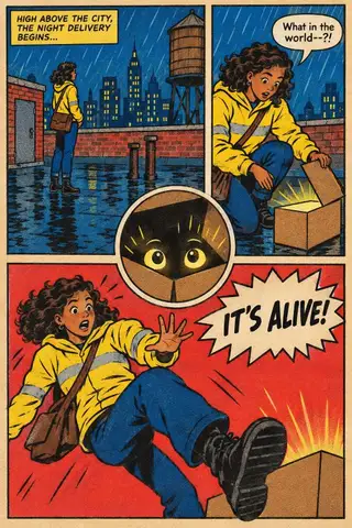 A page drawn by Inkroost in the Golden Age look