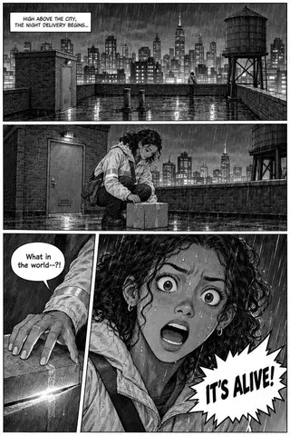 A page drawn by Inkroost in the Seinen look